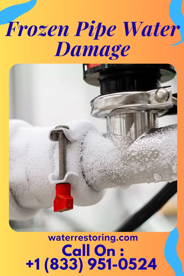 Frozen Pipe Water Damage in Shelby, OH